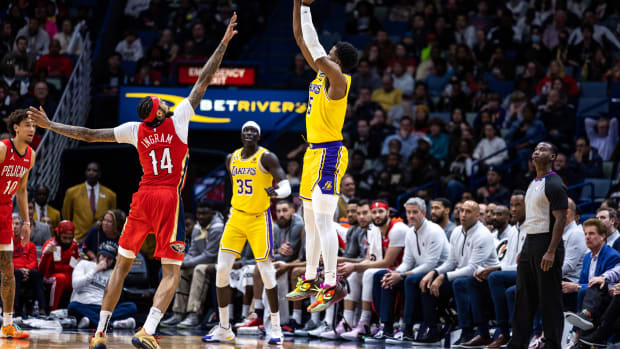 malik beasley wenyen gabriel brandon ingram pelicans